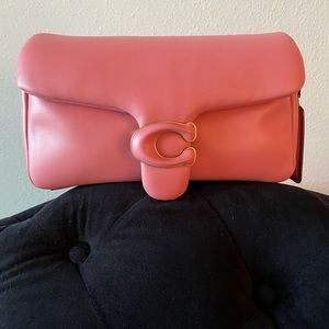 Coach Pillow Tabby Small Leather Shoulder Bag.